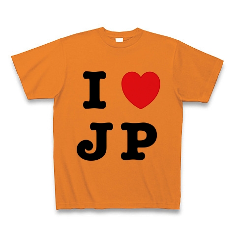 魔王のI love JpTシャツ