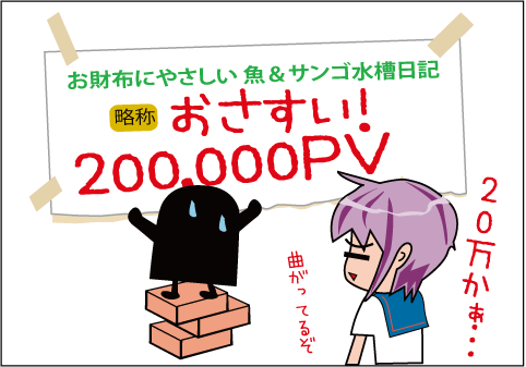 20万PV