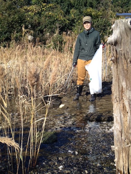 2013年12月7日（土）干潟清掃で「渡り鳥サポーターになろう！」⑥