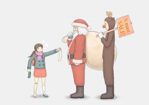 クリスマスと眼ちゃん 02