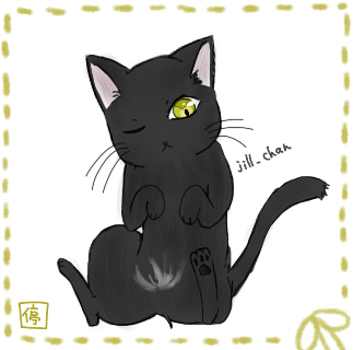 かわいいディズニー画像 最新黒猫 イラスト 可愛い