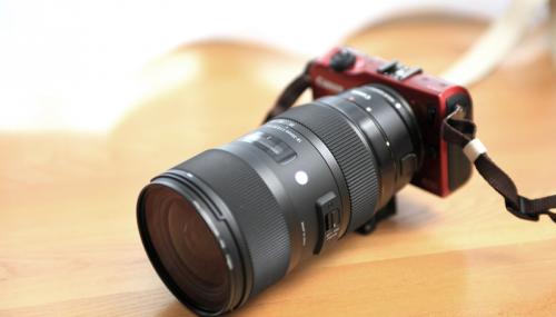 SIGMA レンズ 18-35mm F1.8 DC HSM（Canonマウント）