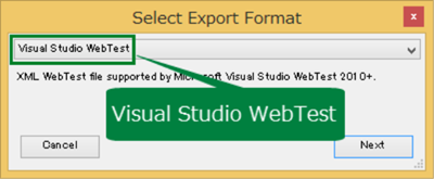 Visual Studio WebTest