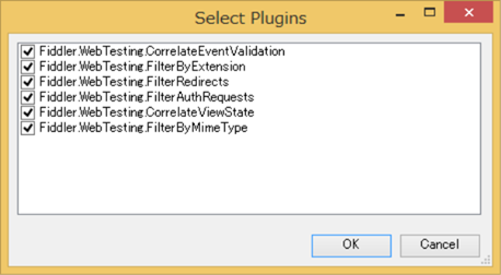 Select Plugins